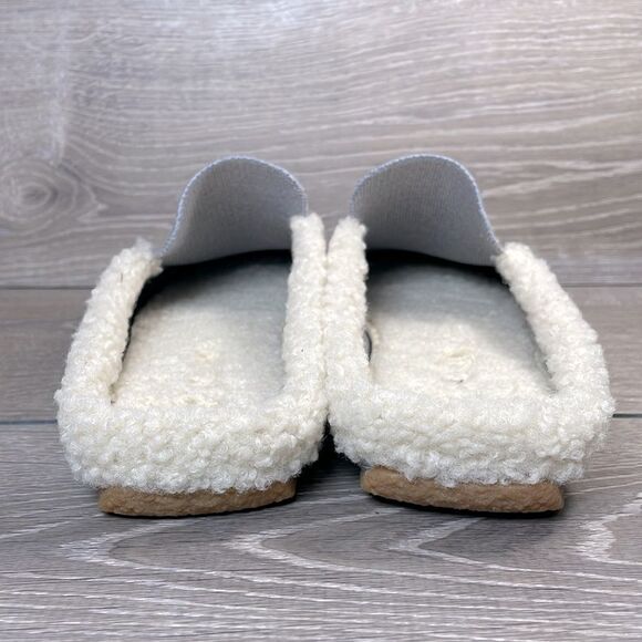 NWT Rothy’s “The Scuff” Arctic Blue Wool Blend Womens Sz 13 Slip On Mule Slipper - Picture 4 of 14